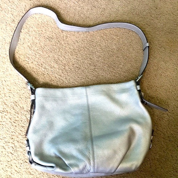 Coach Shoulder Bag / Silver - Picture 1 of 8